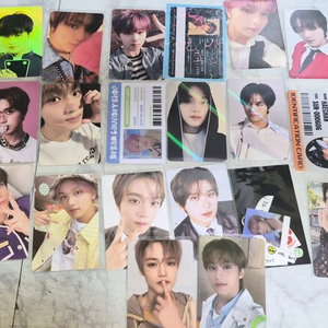 에이티즈 세븐틴 엔시티 일괄판매 글참고 포카 증사 럭드 특전 시그포카 이미지