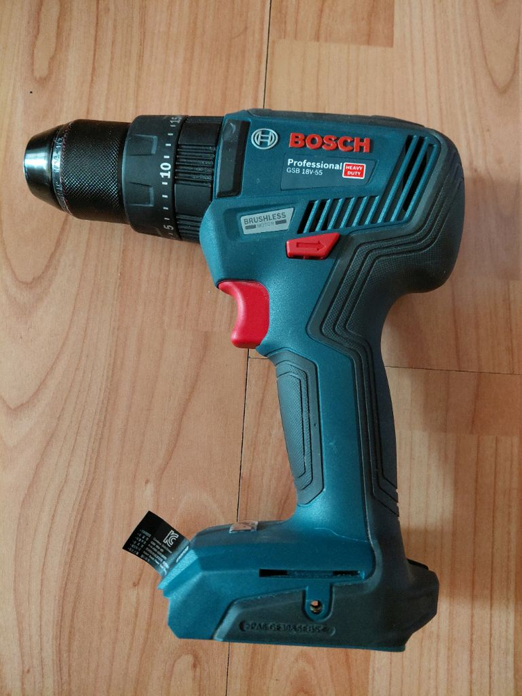 보쉬 충전 전동드릴 GSR 18V-55 드라이버 베어틀 이미지