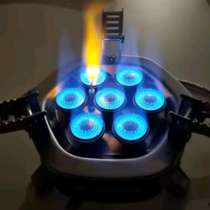 캠핑 및 낚시 버너 고급형 대형 7구 가스 버너 (새상품) 이미지
