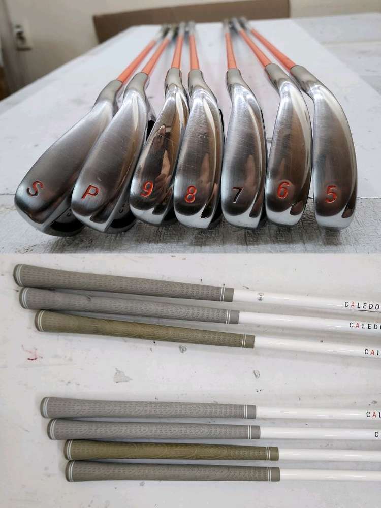12만 칼레도니아 아이언 등 여성용 중고골프채 풀세트 이미지