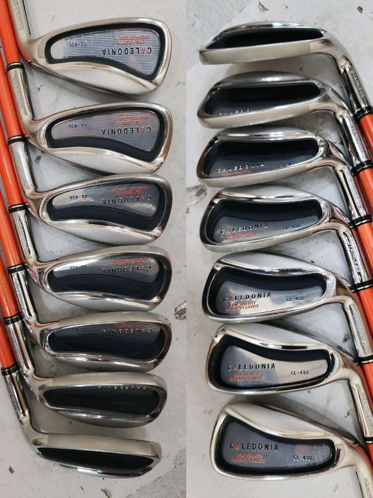 12만 칼레도니아 아이언 등 여성용 중고골프채 풀세트 이미지