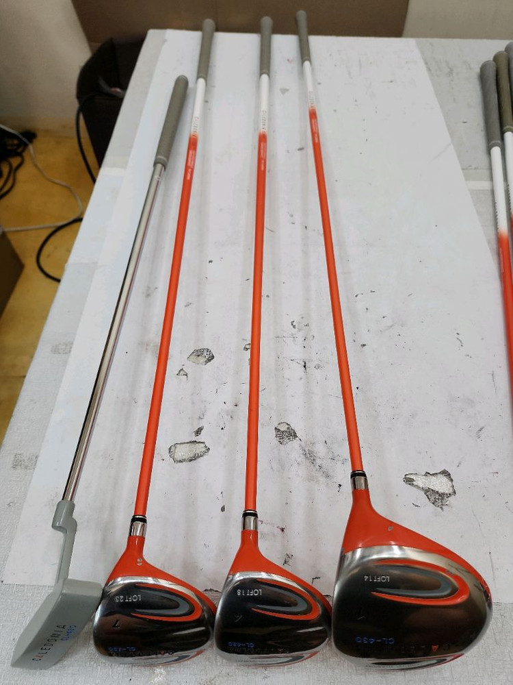 12만 칼레도니아 아이언 등 여성용 중고골프채 풀세트 이미지