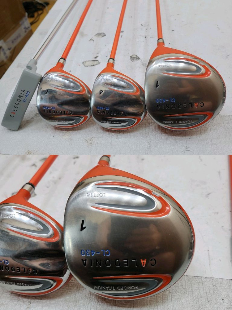 12만 칼레도니아 아이언 등 여성용 중고골프채 풀세트 이미지