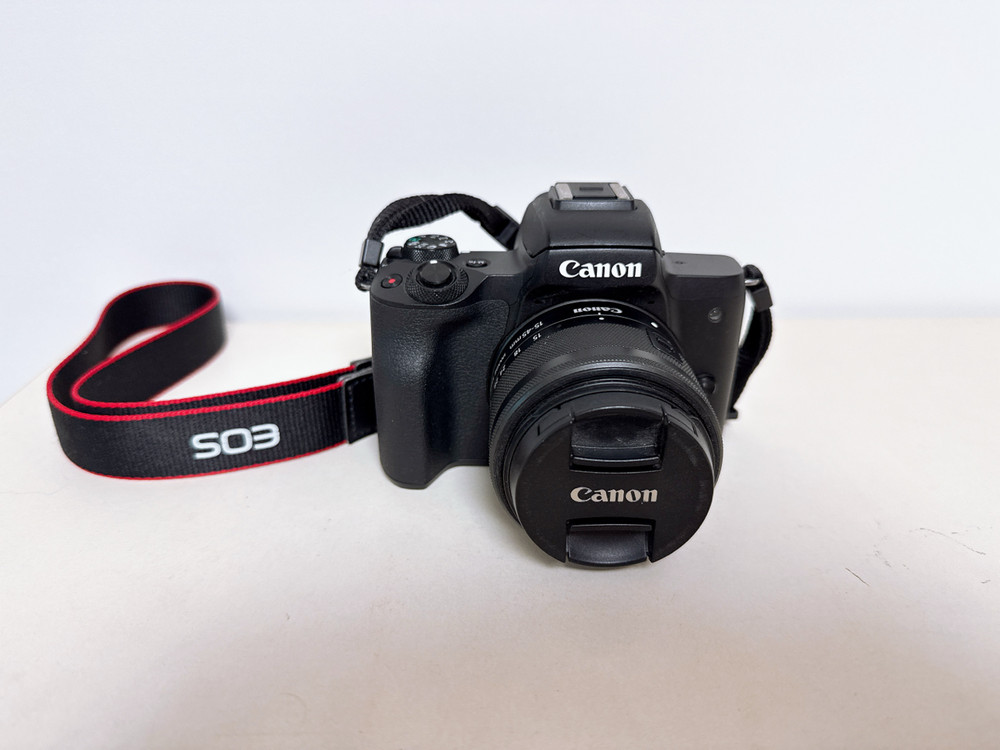 Canon 캐논 EOS M50 미러리스 카메라 세트 이미지