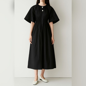 온앤온 코튼 롱 원피스 2사이즈(~66 이미지