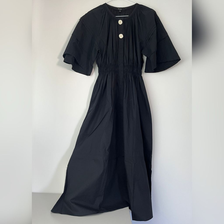 온앤온 코튼 롱 원피스 2사이즈(~66 이미지