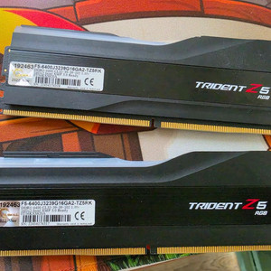 지스킬 트라이던트 DDR5 16GB*2 6400mhz 총32gb 이미지