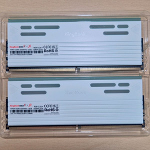 킹뱅크 DDR5 32GB ( 16GB x2) 6000MHz CL26 화이트 RGB 하이닉스 A다이 램 이미지