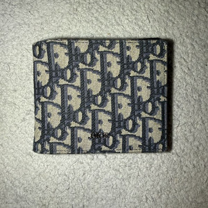 디올 오블리크 자카드 반지갑(단품) 이미지