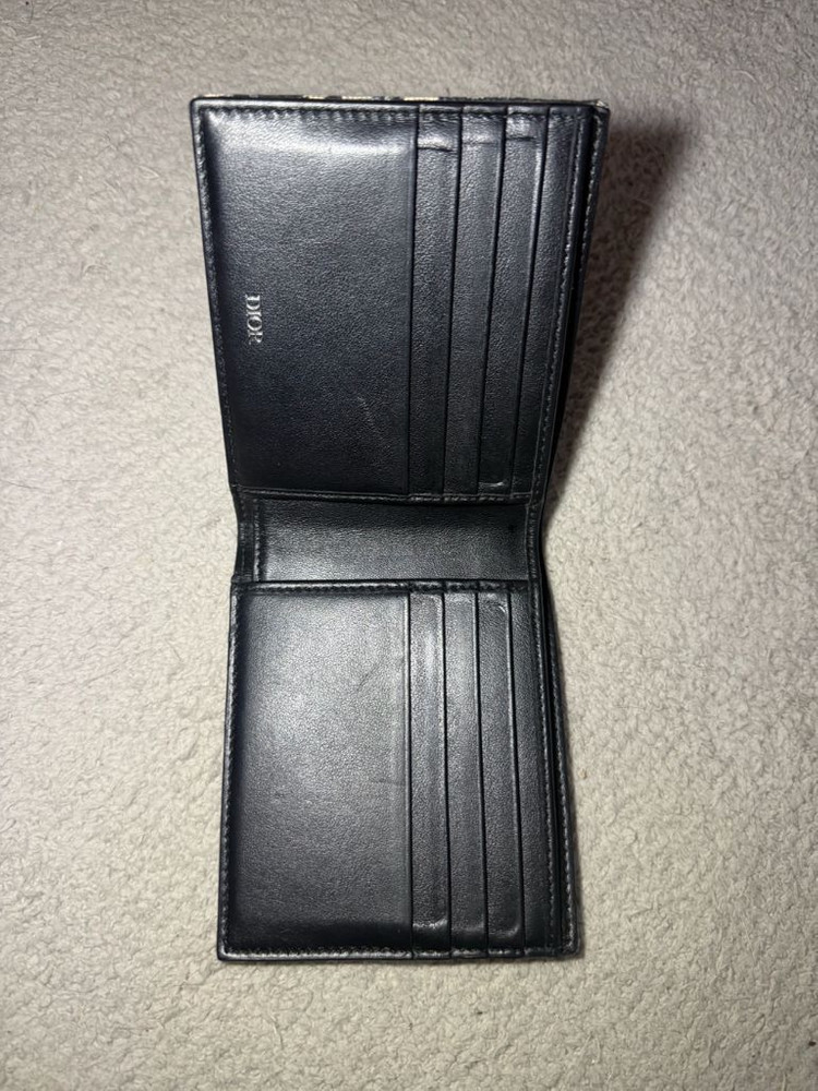 디올 오블리크 자카드 반지갑(단품) 이미지