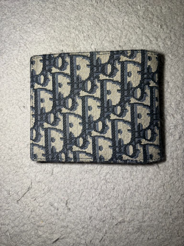 디올 오블리크 자카드 반지갑(단품) 이미지