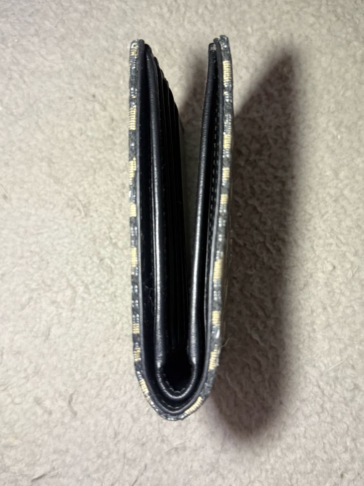 디올 오블리크 자카드 반지갑(단품) 이미지