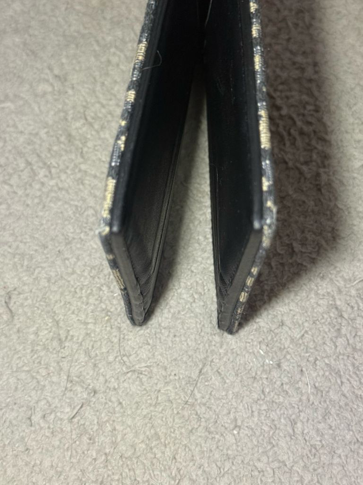 디올 오블리크 자카드 반지갑(단품) 이미지