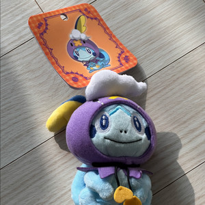 포켓몬 2020 가라르 할로윈 울머기 키링 인형 마스코트 이미지