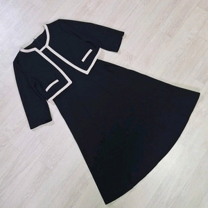 새상품) 하객룩 정장원피스 자켓원피스 롱원피스 칠부원피스 이미지