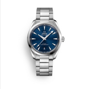 오메가 신형 아쿠아테라 38.5mm 청판 오토 이미지
