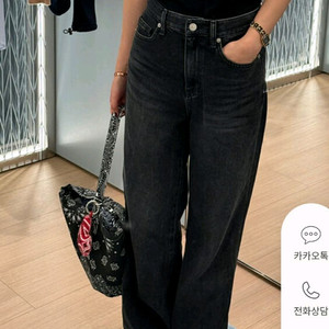 라두나/디프워싱데님그레이진/S사이즈/새상품 이미지