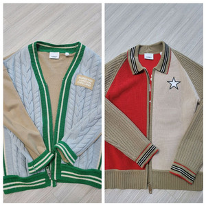 버버리키즈 12y 니트 가디건 세트 이미지