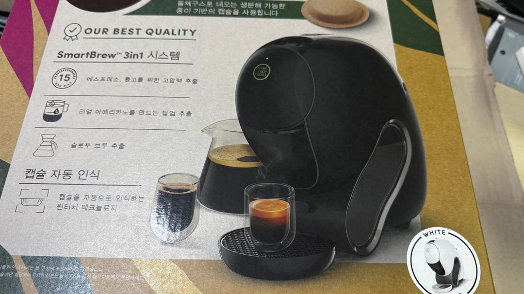 돌체구스토 네오 캡슐 커피머신 미개봉 새제품 이미지