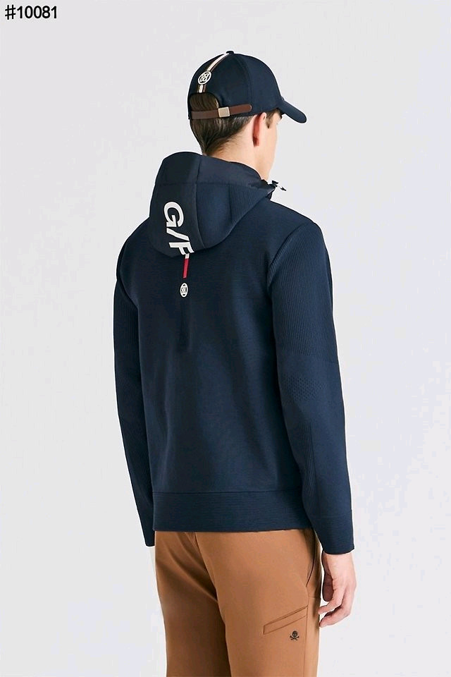 지포어 남성 골프 풀집업 후디 이미지