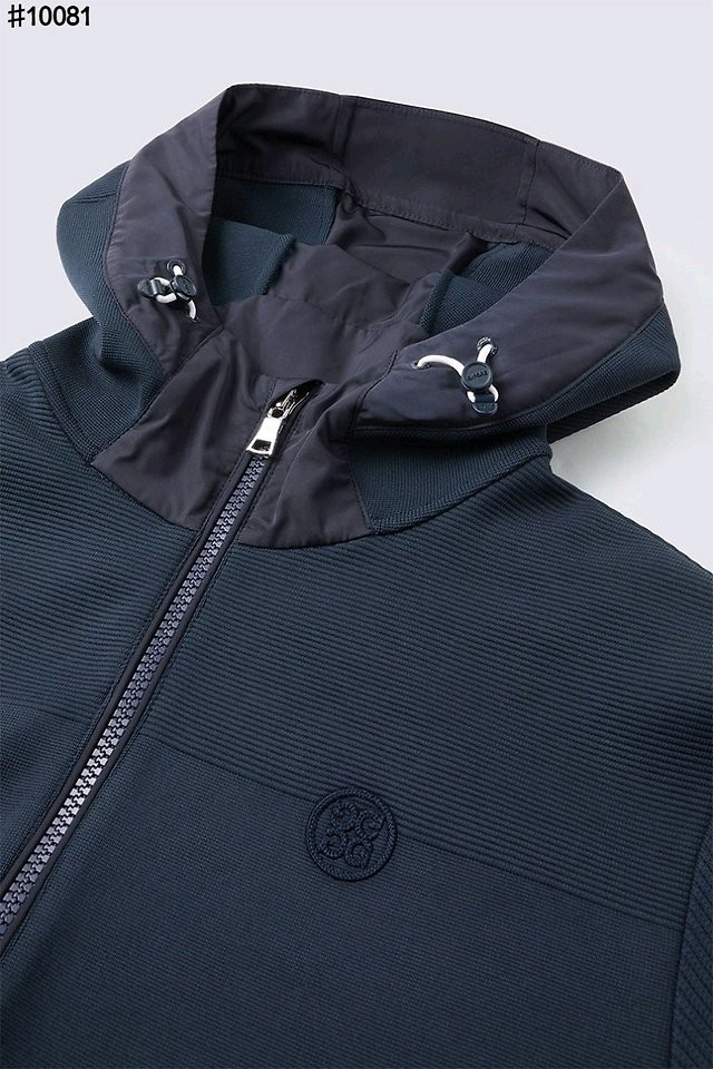 지포어 남성 골프 풀집업 후디 이미지