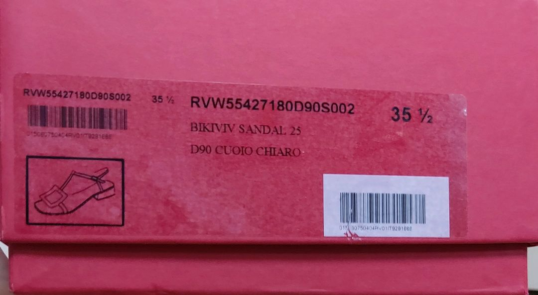 로저비비에/비키비스메탈샌들/35.5사이즈/새상품/백화점상품 이미지