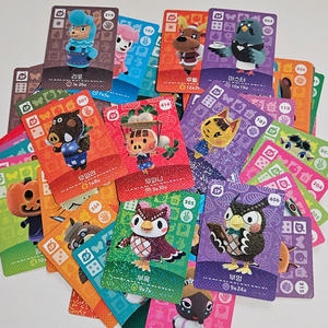 동물의숲 npc 아미보 카드 일괄판매 이미지