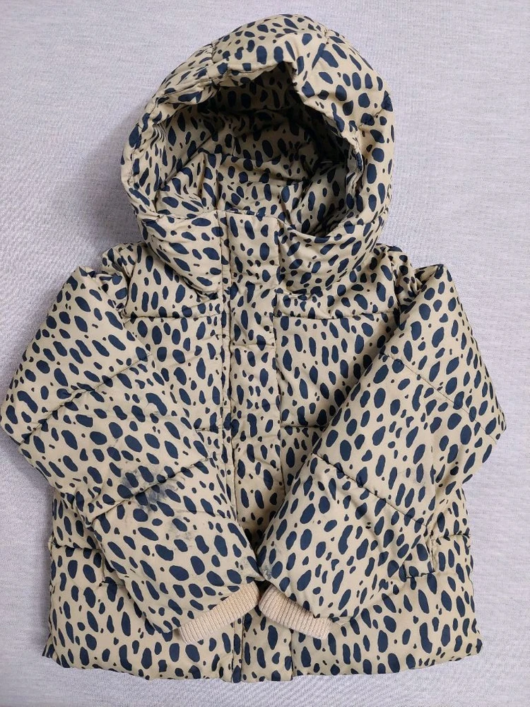크루컷 호피푸퍼 크루컷푸퍼 호피패딩 6-7세용셀덴 패딩코트 여아코트 여아패딩 130페리미츠 패딩점퍼 경량패딩 120 이미지