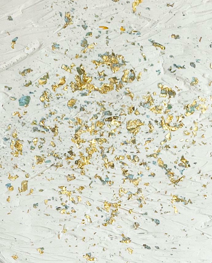 원형 금박 텍스처 아트 바다 물결 윤슬 추상 그림액자 이미지