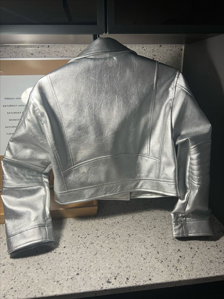 자라 실버 라이더 자켓 11-12세 새상품 이미지