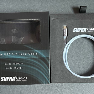 supra usb 3.2 A - C 케이블 1m 이미지