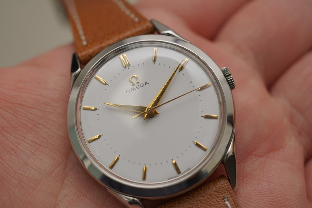 빈티지 오메가 수동/ 오메가 드빌 18k 콤비 이미지