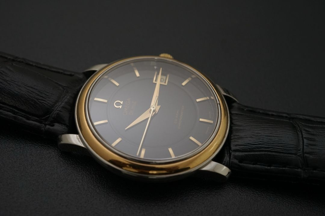 빈티지 오메가 수동/ 오메가 드빌 18k 콤비 이미지