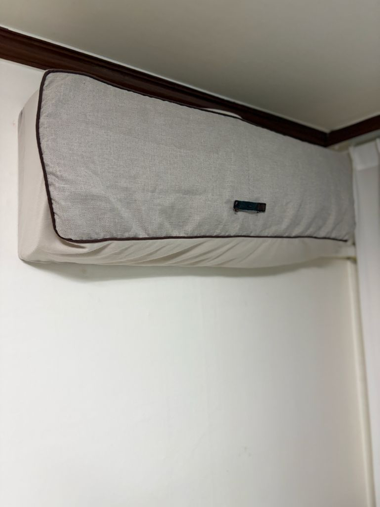 LG 휘센 2in1 듀얼에어컨(프리미엄) 커버,리모콘 2개 포함 이미지