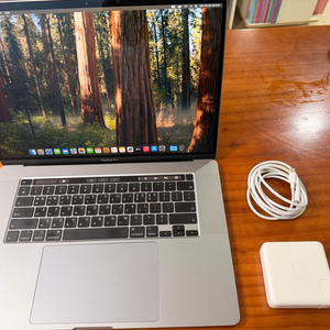 맥북 프로 16인치 2019 32G 1TB 고사양 이미지