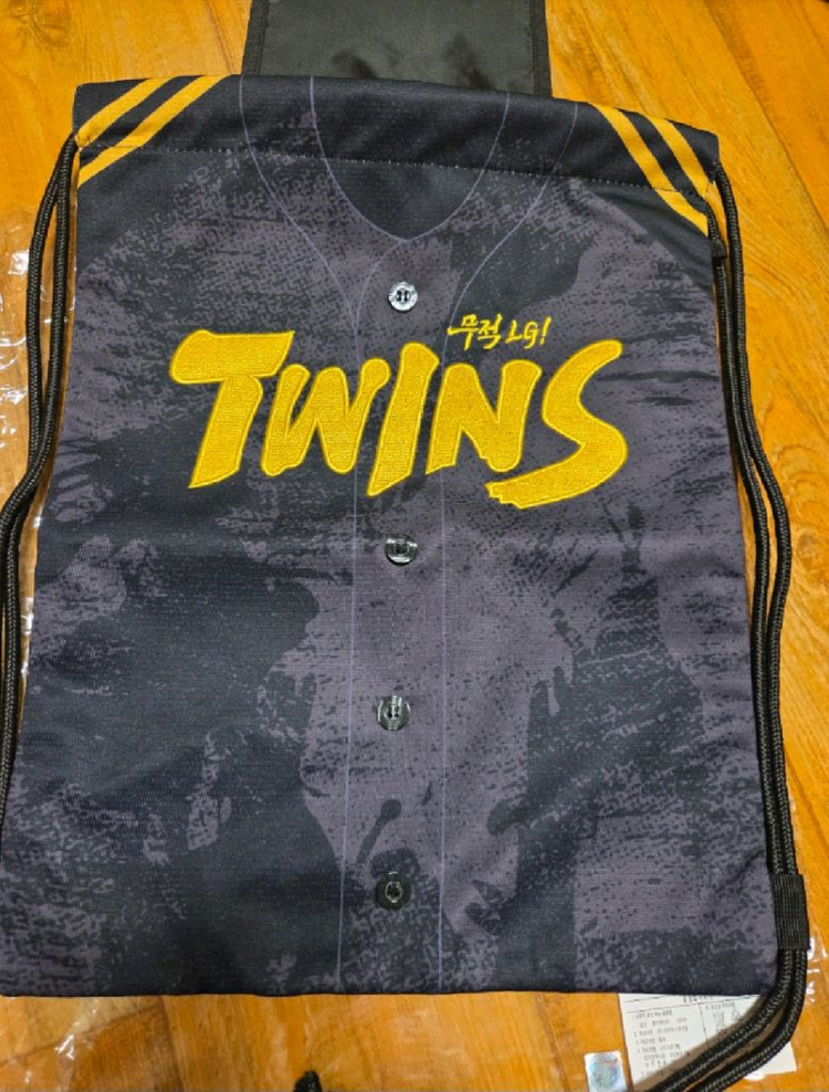 LG트윈스 무적LG 유니폼 짐색 새제품 이미지