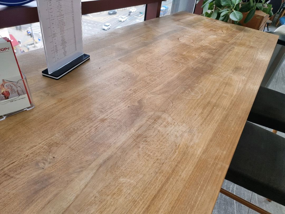 세덱 6인용 원목 다이닝테이블 의자세트 이미지