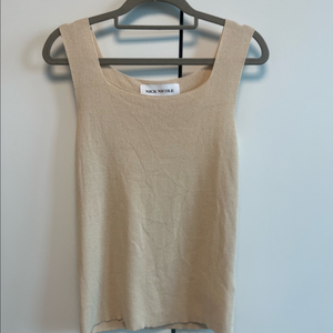 닉앤니콜 NICK NICOLE 베이지 나시 이미지