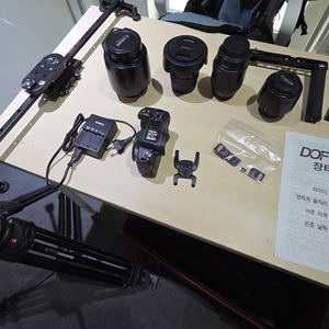 익스캠 3577LM 68cm, 맨프로토 삼각대 545GB, 캐논 24-70 구계륵, 캐논 100mm 마크로 팝니다 이미지