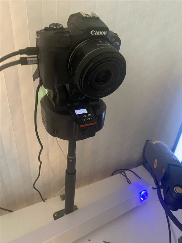 카메라 + 스탠드 세트 방송카메라dslr 이미지