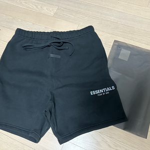 피오갓 에센셜 스웨트쇼츠 블랙 S사이즈 이미지