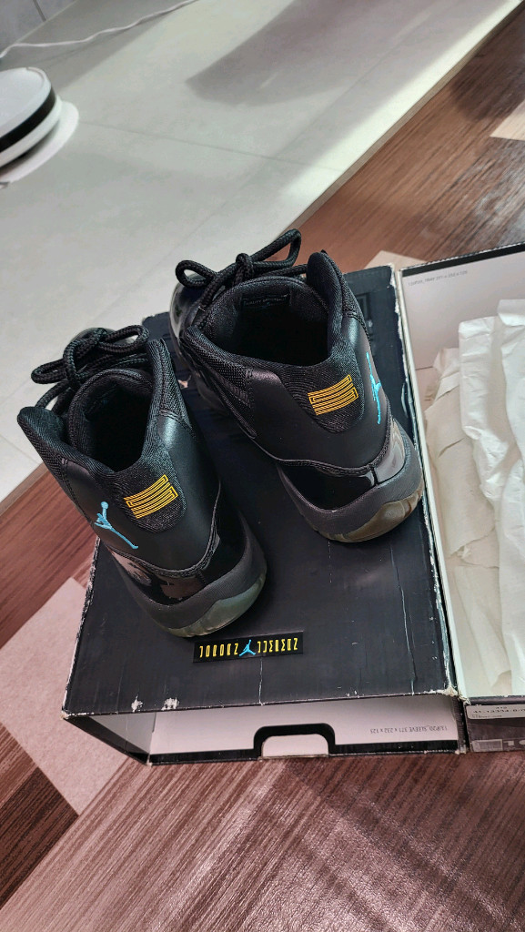 조던 11 레트로 블랙/감마 블루 280 이미지