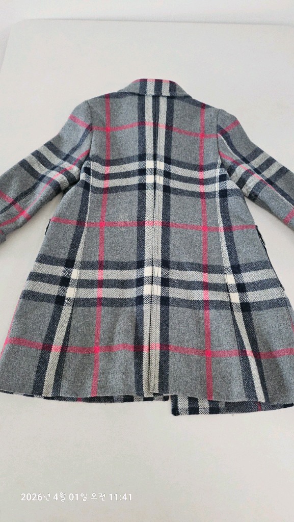 정품) 키즈버버리코트 4y (4-5세) 이미지