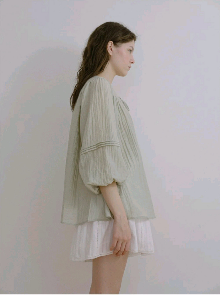 공드린 베카 레이스 코튼 숏팬츠 화이트 이미지