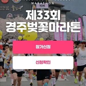 경주벚꽃마라톤 하프 이미지