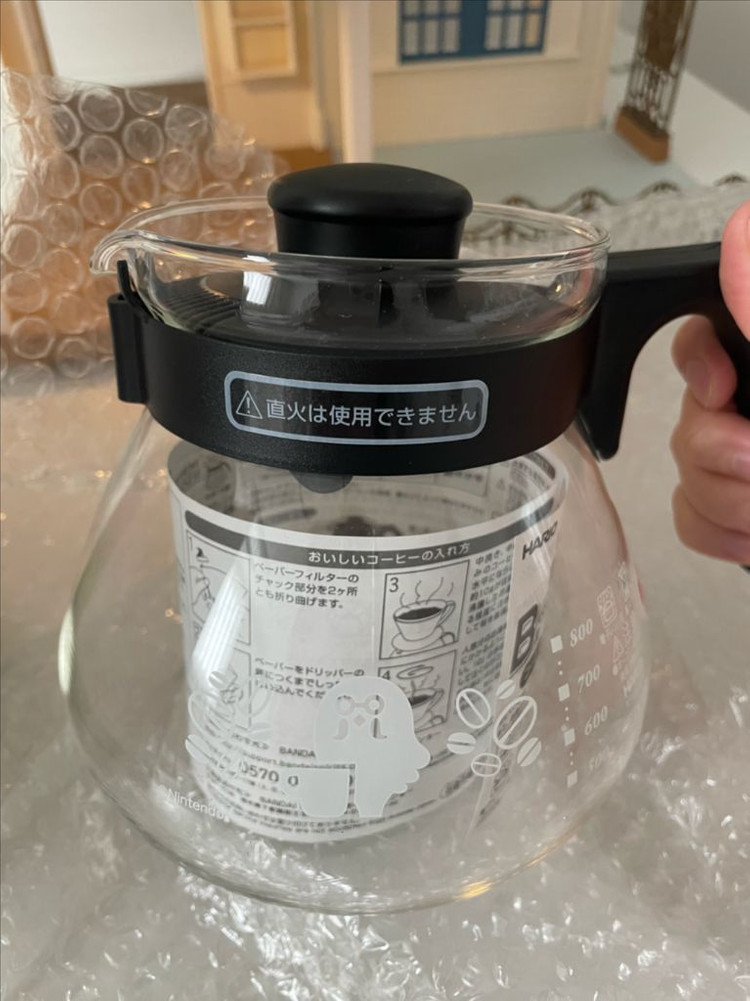 (미사용 새상품) 동물의숲 마스터 커피서버 풀세트 모동숲 고전 빈티지 이미지