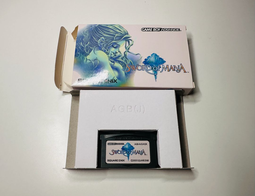 닌텐도 GBA 게임보이 어드밴스 성검전설 한글판 곽팩 판매 이미지