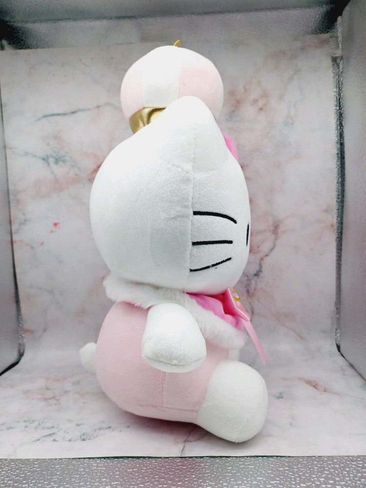 산리오 헬로키티 왕관 봉제인형 27센치 이미지