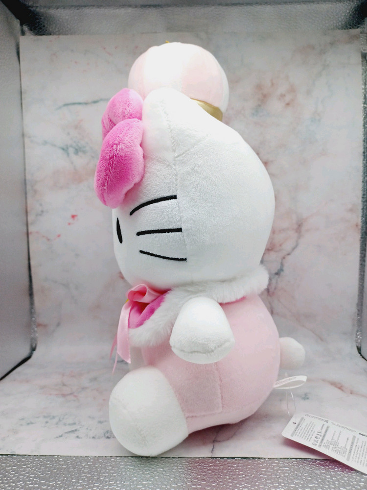 산리오 헬로키티 왕관 봉제인형 27센치 이미지