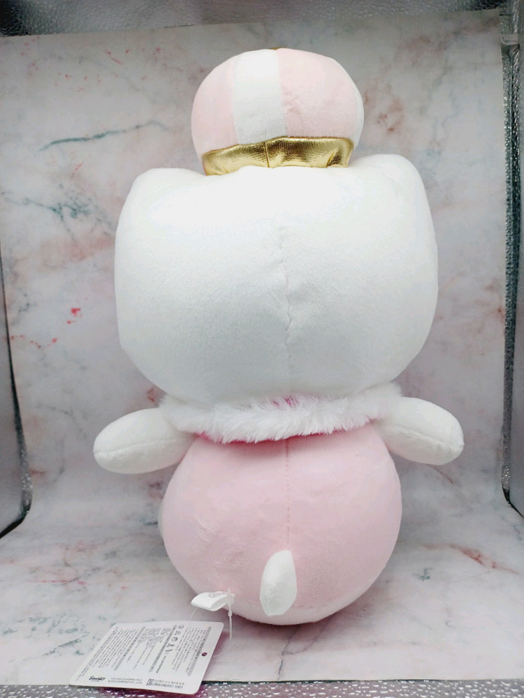 산리오 헬로키티 왕관 봉제인형 27센치 이미지